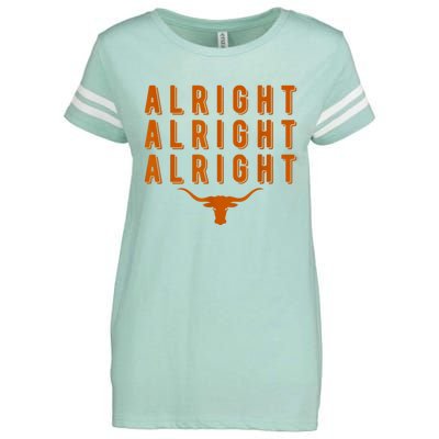 Alright, Alright, Alright Texas Shirt Texas Pride State USA Enza Ladies Jersey Football T-Shirt