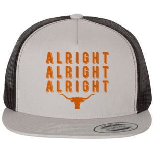 Alright, Alright, Alright Texas Shirt Texas Pride State USA Flat Bill Trucker Hat