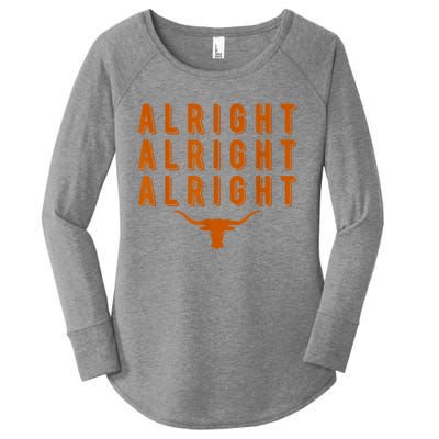 Alright, Alright, Alright Texas Shirt Texas Pride State USA Women's Perfect Tri Tunic Long Sleeve Shirt