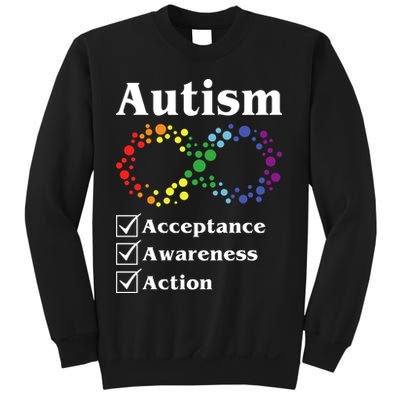 Autism Acceptance Awareness Action Sweatshirt