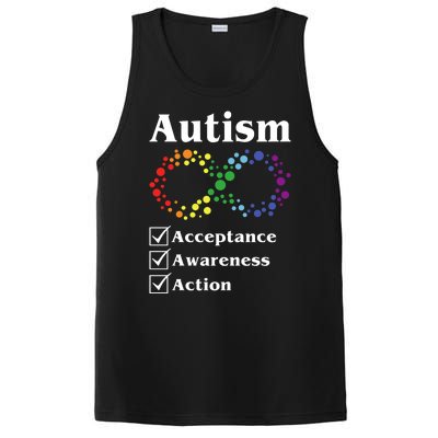 Autism Acceptance Awareness Action PosiCharge Competitor Tank