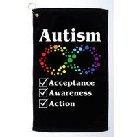 Autism Acceptance Awareness Action Golf Towel