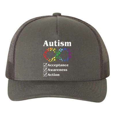 Autism Acceptance Awareness Action Yupoong Adult 5-Panel Trucker Hat
