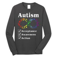 Autism Acceptance Awareness Action Long Sleeve Shirt