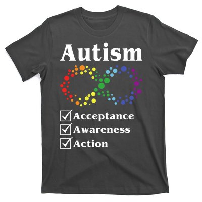 Autism Acceptance Awareness Action T-Shirt