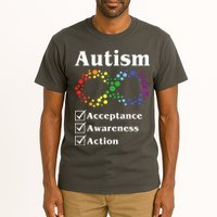 Autism Acceptance Awareness Action Tall T-Shirt