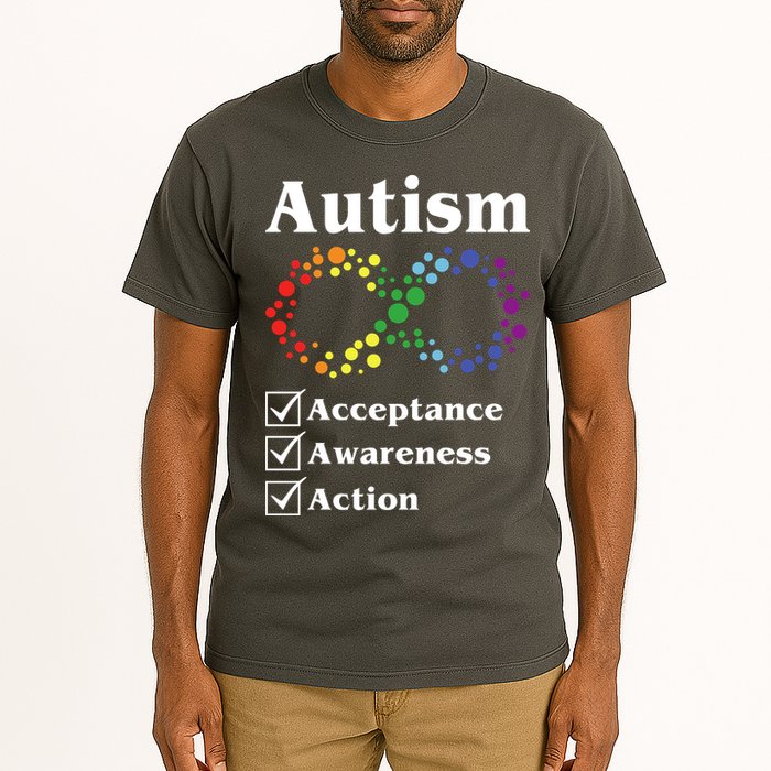 Autism Acceptance Awareness Action Tall T-Shirt