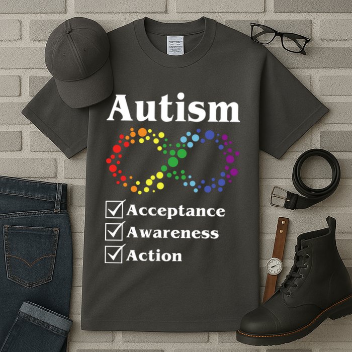 Autism Acceptance Awareness Action Tall T-Shirt