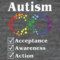 Autism Acceptance Awareness Action Tall T-Shirt