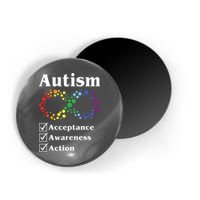 Autism Acceptance Awareness Action Magnet