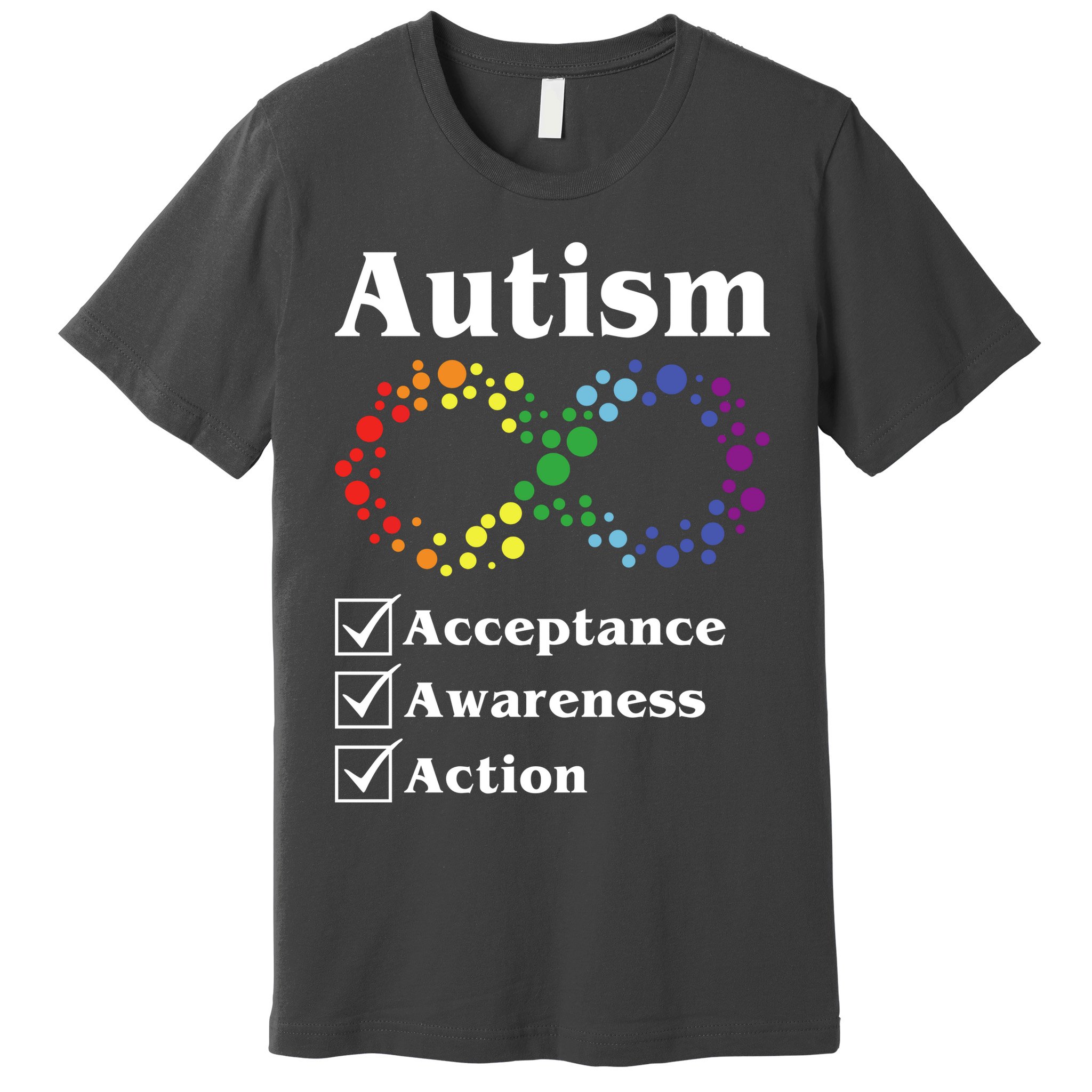 Autism Acceptance Awareness Action Premium T-Shirt