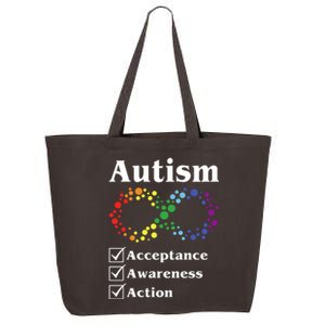 Autism Acceptance Awareness Action 25L Jumbo Tote