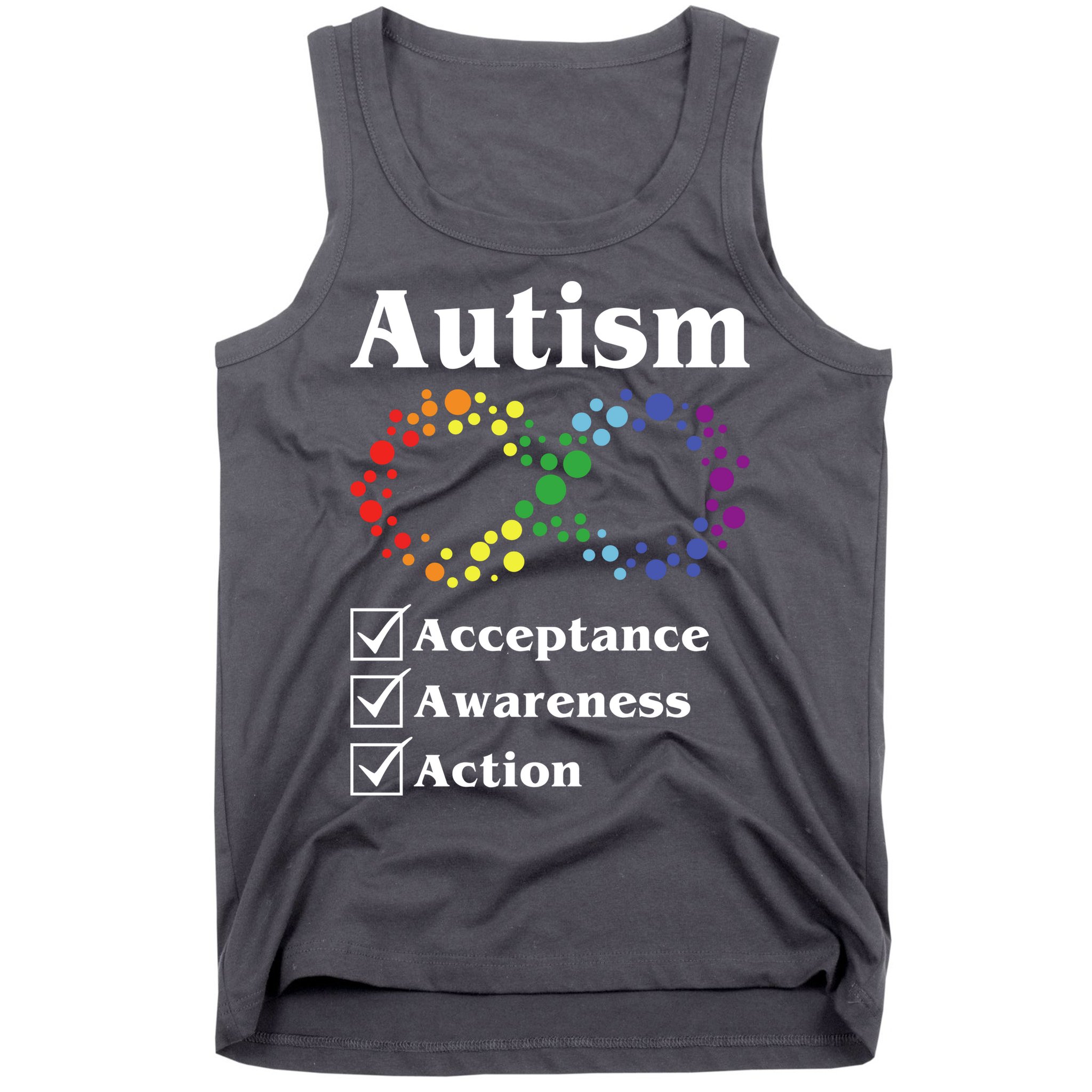 Autism Acceptance Awareness Action Tank Top