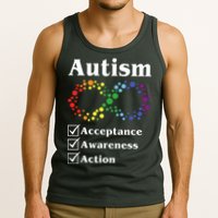 Autism Acceptance Awareness Action Tank Top