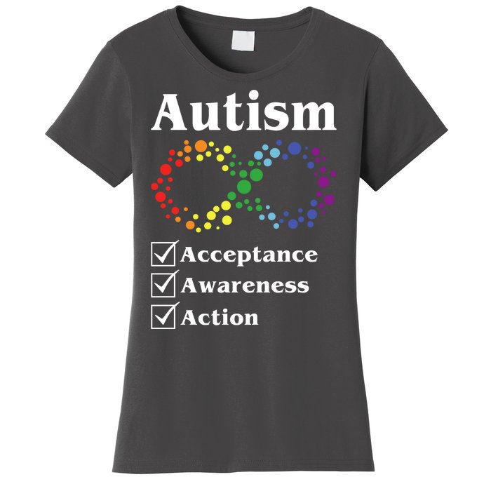 Autism Acceptance Awareness Action Women's T-Shirt