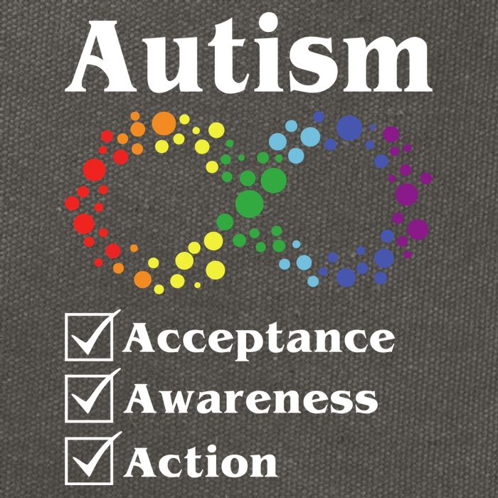 Autism Acceptance Awareness Action Cotton Canvas Backpack