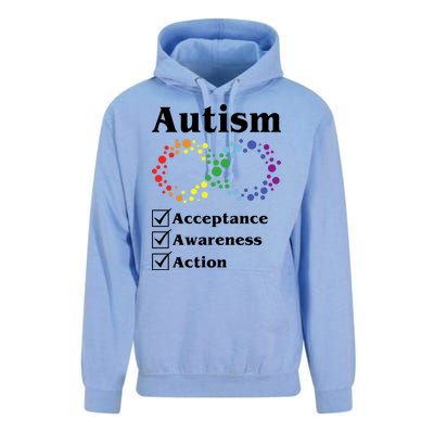 Autism Acceptance Awareness Action Unisex Surf Hoodie