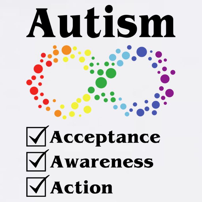Autism Acceptance Awareness Action Garment-Dyed Sweatshirt