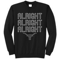 Alright, Alright, Alright Texas Bull Texas Pride State USA Sweatshirt