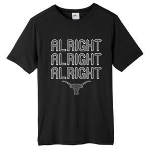 Alright, Alright, Alright Texas Bull Texas Pride State USA Tall Fusion ChromaSoft Performance T-Shirt