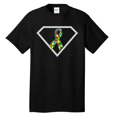 Autism Awareness Autism Superhero Tall T-Shirt