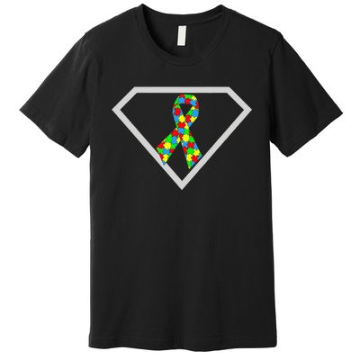 Autism Awareness Autism Superhero Premium T-Shirt