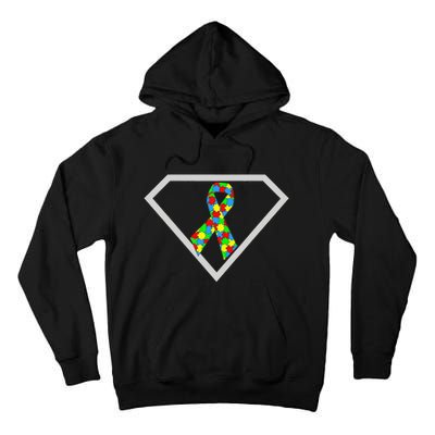 Autism Awareness Autism Superhero Tall Hoodie