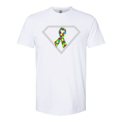 Autism Awareness Autism Superhero Softstyle CVC T-Shirt