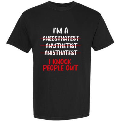 Anesthesiologist Anaesthetist Anaesthesiologist Anesthesia Garment-Dyed Heavyweight T-Shirt