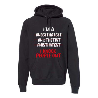 Anesthesiologist Anaesthetist Anaesthesiologist Anesthesia Premium Hoodie