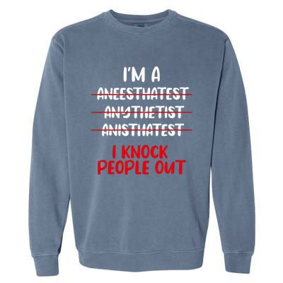 Anesthesiologist Anaesthetist Anaesthesiologist Anesthesia Garment-Dyed Sweatshirt