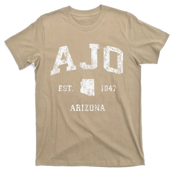 Ajo Arizona Az Vintage Athletic Sports T-Shirt