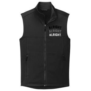 Alright Alright Alright Collective Smooth Fleece Vest