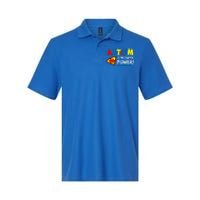 Autism Awareness Autism Is My Super Power Superhero Gift Softstyle Adult Sport Polo