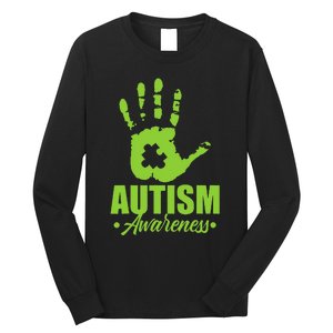 Autism Awareness Autistic Support Unique ASD Heart Gift Long Sleeve Shirt