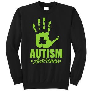 Autism Awareness Autistic Support Unique ASD Heart Gift Sweatshirt