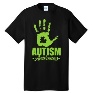 Autism Awareness Autistic Support Unique ASD Heart Gift Tall T-Shirt