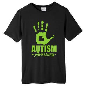 Autism Awareness Autistic Support Unique ASD Heart Gift Tall Fusion ChromaSoft Performance T-Shirt