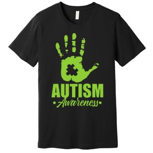 Autism Awareness Autistic Support Unique ASD Heart Gift Premium T-Shirt