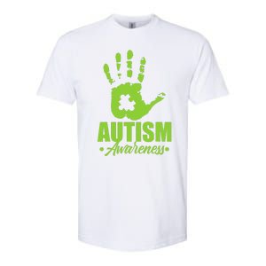 Autism Awareness Autistic Support Unique ASD Heart Gift Softstyle CVC T-Shirt