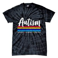 Autism Awareness Acceptance Advocacy Tie-Dye T-Shirt