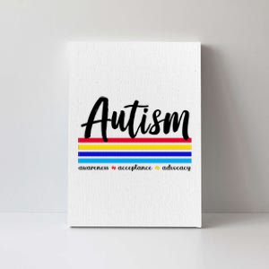 Autism Awareness Acceptance Advocacy Canvas