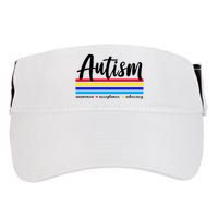 Autism Awareness Acceptance Advocacy Adult Drive Performance Visor