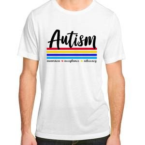 Autism Awareness Acceptance Advocacy Adult ChromaSoft Performance T-Shirt