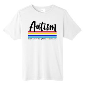 Autism Awareness Acceptance Advocacy Tall Fusion ChromaSoft Performance T-Shirt