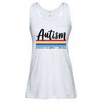 Autism Awareness Acceptance Advocacy Ladies Essential Flowy Tank