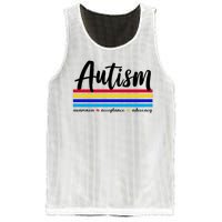 Autism Awareness Acceptance Advocacy Mesh Reversible Basketball Jersey Tank