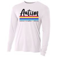 Autism Awareness Acceptance Advocacy Cooling Performance Long Sleeve Crew