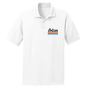 Autism Awareness Acceptance Advocacy PosiCharge RacerMesh Polo