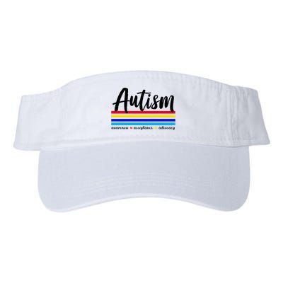 Autism Awareness Acceptance Advocacy Visor